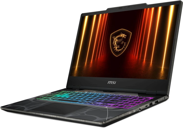 Ноутбук MSI Cyborg 15 B2RWFKG-025XRU Core 5 210H 16Gb SSD1Tb NVIDIA GeForce RTX 5060 8Gb 15.6" IPS FHD (1920x1080) FreeDOS black WiFi BT Cam (9S7-15Q342-025)