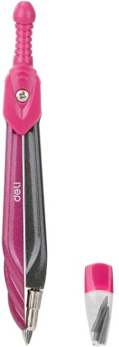 Циркуль Deli EG20502 в компл.:набор грифелей