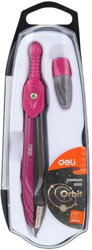 Циркуль Deli EG20502 в компл.:набор грифелей