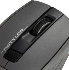 Мышь A4Tech Fstyler FG30S серый оптическая 2000dpi silent беспров. USB 6but (FG30S GREY)