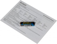 Мышь A4Tech Fstyler FG30S серый оптическая 2000dpi silent беспров. USB 6but (FG30S GREY)