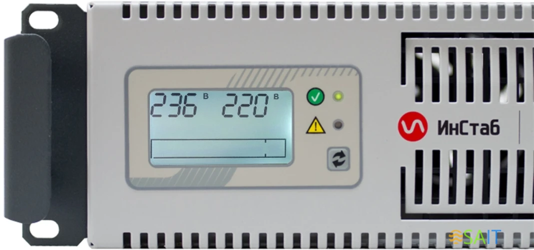 Стабилизатор напряжения Штиль ИнСтаб IS1000RT 800Вт 1000ВА серый