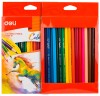 Карандаши цв. Deli EC00310 ColoRun тополь 18цв. коробка/европод.