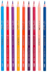 Карандаши цв. Deli EC00310 ColoRun тополь 18цв. коробка/европод.