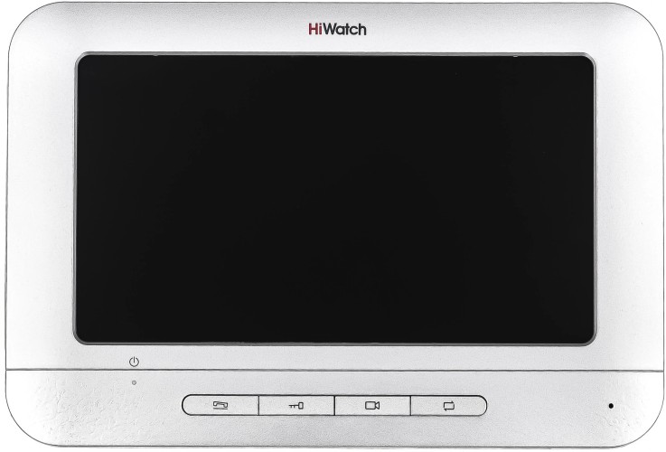 Комплект домофона HiWatch DS-D100K серебристый
