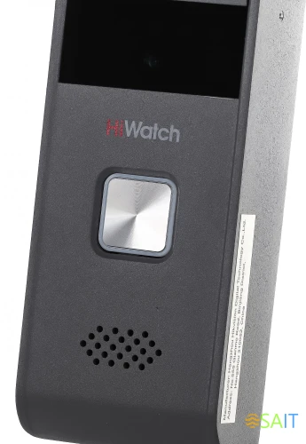 Комплект домофона HiWatch DS-D100K серебристый