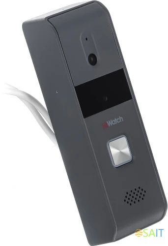 Комплект домофона HiWatch DS-D100K серебристый