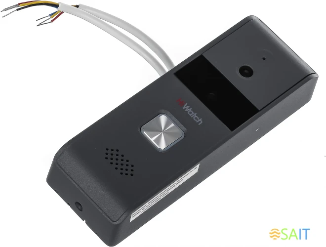 Комплект домофона HiWatch DS-D100K серебристый