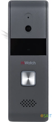 Комплект домофона HiWatch DS-D100K серебристый
