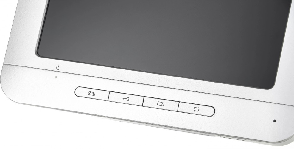 Комплект домофона HiWatch DS-D100K серебристый