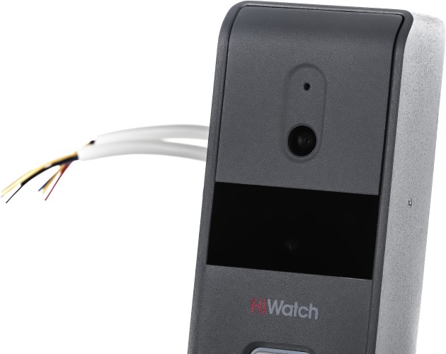 Комплект домофона HiWatch DS-D100K серебристый