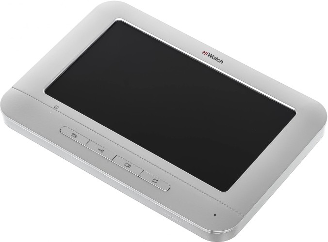 Комплект домофона HiWatch DS-D100K серебристый