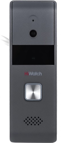 Комплект домофона HiWatch DS-D100K серебристый