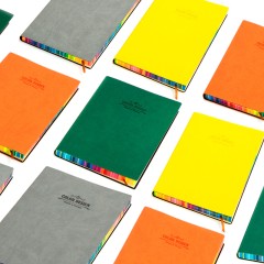 Блокнот Deli 3183GREEN 205х143мм искусст. кожа 112л зеленый