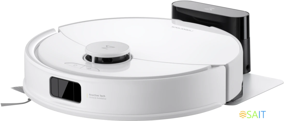 Пылесос-робот Roborock Q8 max Pro белый