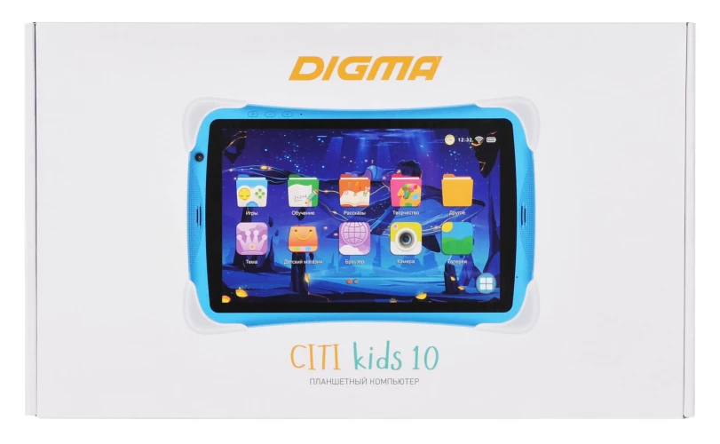 Планшет Digma CITI Kids 10 MT8321 (1.3) 4C RAM2Gb ROM32Gb 10.1" IPS 1280x800 3G 1Sim Android 10.0 розовый 2Mpix 0.3Mpix BT WiFi microSDHC 64Gb 5000mAh