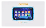 Планшет Digma CITI Kids 10 MT8321 (1.3) 4C RAM2Gb ROM32Gb 10.1" IPS 1280x800 3G 1Sim Android 10.0 розовый 2Mpix 0.3Mpix BT WiFi microSDHC 64Gb 5000mAh