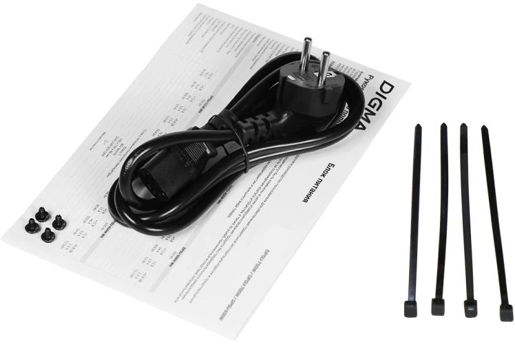 Блок питания Digma ATX 650W DPSU-650W (20+4pin) 120mm fan 4xSATA RTL