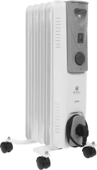 Радиатор масляный Royal Clima Siena ROR-S5-1000M 1000Вт белый/серый