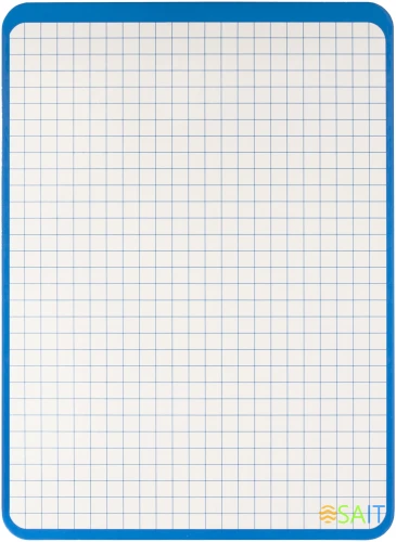 Доска для рисования Silwerhof ламинац. маркер. A4+ 240х329мм двухстор. картон 3мм