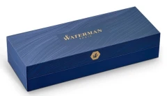 Ручка шариков. Waterman Carene 21104 (CWS0700940) Amber GT M син. черн. подар.кор.