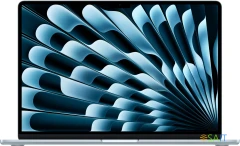 Ноутбук Apple MacBook Air A3241 M4 10 core 16Gb SSD256Gb/10 core GPU 15.3" Liquid Retina (2880x1864) macOS lt.blue WiFi BT Cam (MC7A4LL/A)