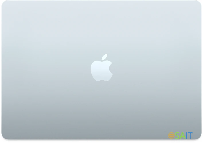 Ноутбук Apple MacBook Air A3241 M4 10 core 16Gb SSD256Gb/10 core GPU 15.3" Liquid Retina (2880x1864) macOS lt.blue WiFi BT Cam (MC7A4LL/A)