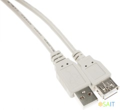 Кабель-удлинитель USB A(m) USB A(f) 5м