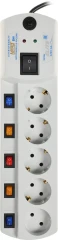 Сетевой фильтр Most EHV 5м (5 розеток) белый (коробка)