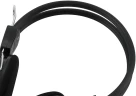 Наушники с микрофоном Оклик HS-M200 черный 1.8м накладные оголовье (1532011)