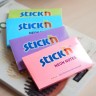 Блок самоклеящийся бумажный Stick`n 21168 76x127мм 100лист. 70г/м2 неон оранжевый