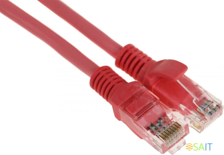 Патч-корд Premier PP12-0.25M/RO 1000Гбит/с UTP 4 пары cat.5E CCA molded 0.25м розовый RJ-45 (m)-RJ-45 (m)