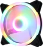 Вентилятор для корпуса GMNG GG-CF120FRGB2-PWMBK RGB 120х120x25 черный 4-pin 26дБ Ret