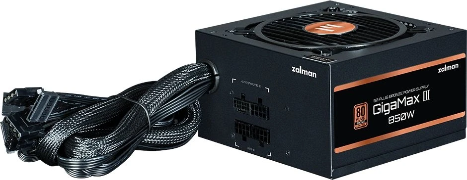 Блок питания Zalman ATX 850W ZM850-GV3 Gen.5 80+ bronze (20+4pin) APFC 120mm fan 6xSATA RTL