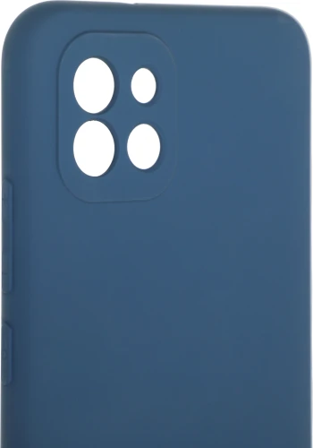 Чехол (клип-кейс) BoraSCO для Samsung Galaxy A03 Microfiber Case синий (70093)