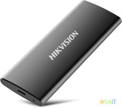 Накопитель SSD Hikvision USB-C 512Gb HS-ESSD-T200N 512G HS-ESSD-T200N 512G Hiksemi 1.8" черный