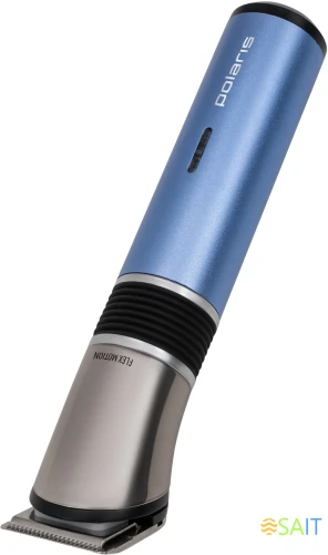 Машинка для стрижки Polaris PHC 0401RB голубой (насадок в компл:1шт)