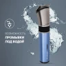 Машинка для стрижки Polaris PHC 0401RB голубой (насадок в компл:1шт)