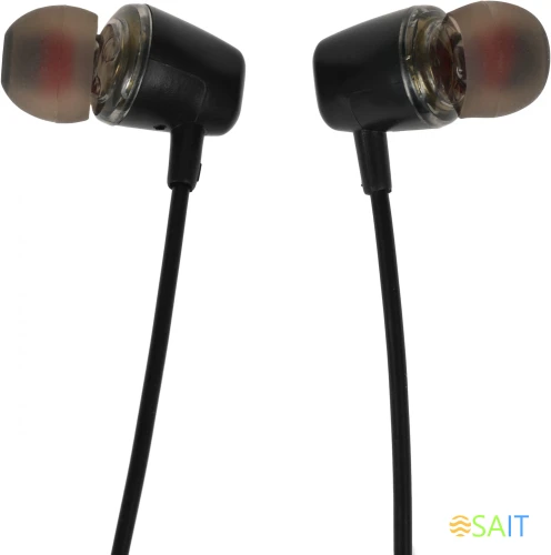 Гарнитура внутриканальные Hoco ES65 черный беспроводные bluetooth шейный обод