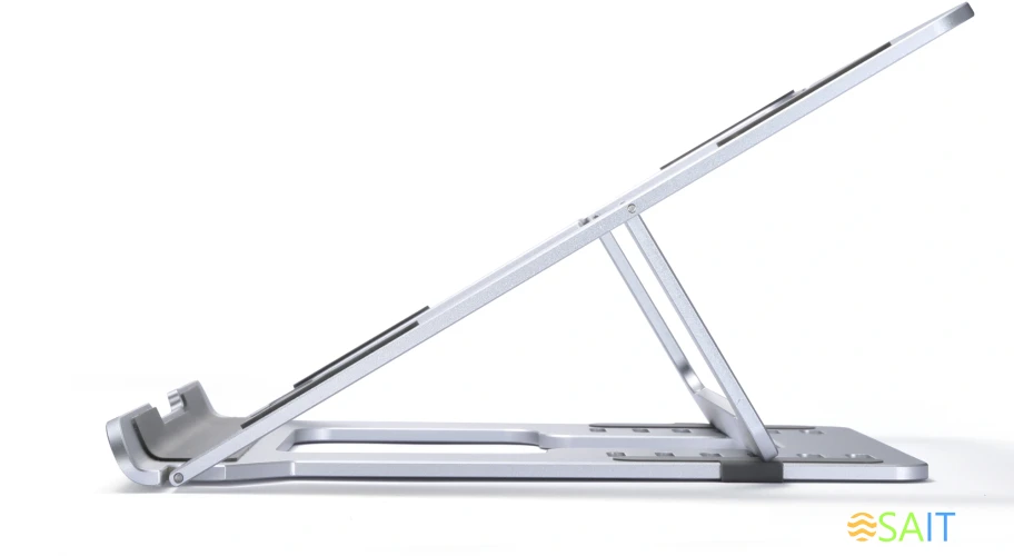 Подставка для ноутбука Buro BU-LS120 238x17x215мм 450г алюминий серебристый