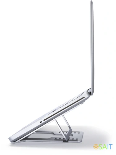 Подставка для ноутбука Buro BU-LS120 238x17x215мм 450г алюминий серебристый