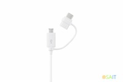 Кабель Samsung EP-DG930DWEGRU USB (m)-micro USB (m) 1.5м белый