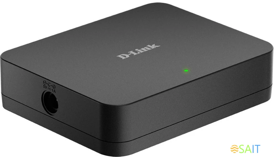 Коммутатор D-Link DGS-1005A/G1A 5x1Гбит/с неуправляемый