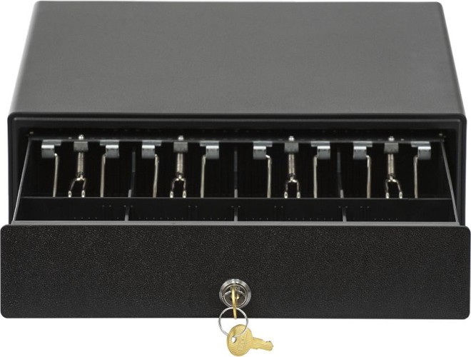 Ящик денеж. Атол 38709 CD-330 9отдел. черный