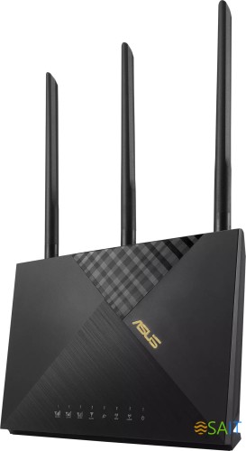 Роутер беспроводной Asus 4G-AX56 AX1800 10/100/1000BASE-TX/4G cat.6 черный