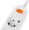 Сетевой удлинитель Powercube PC-1-3M 3м (3 розетки) белый (коробка)