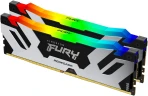 Память DDR5 2x48GB 6400MHz Kingston KF564C32RSAK2-96 Fury Renegade XMP RGB RTL Gaming PC5-51200 CL32 DIMM 288-pin 1.4В dual rank с радиатором Ret