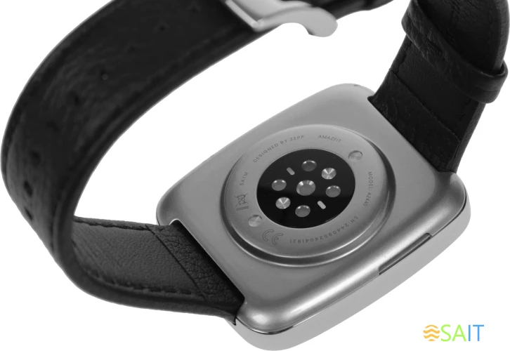 Смарт-часы Amazfit Active 2S A2440 1.75" AMOLED корп.серебристый рем.черный разм.брасл.:150-210мм (6972596108825)