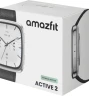 Смарт-часы Amazfit Active 2S A2440 1.75" AMOLED корп.серебристый рем.черный разм.брасл.:150-210мм (6972596108825)
