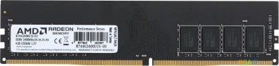 Память DDR4 4Gb 2400MHz AMD R744G2400U1S-UO Radeon R7 Performance Series OEM PC4-19200 CL16 DIMM 288-pin 1.2В OEM